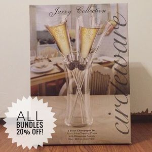 5 Piece Champagne Set